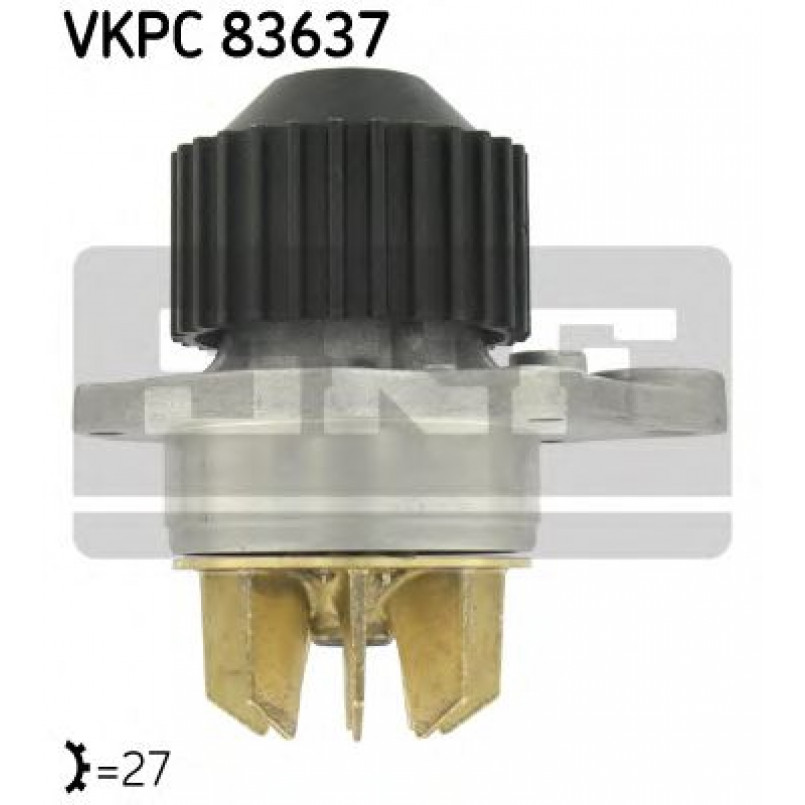 VKPC 83637 SKF - Насос охолоджуючої рідини